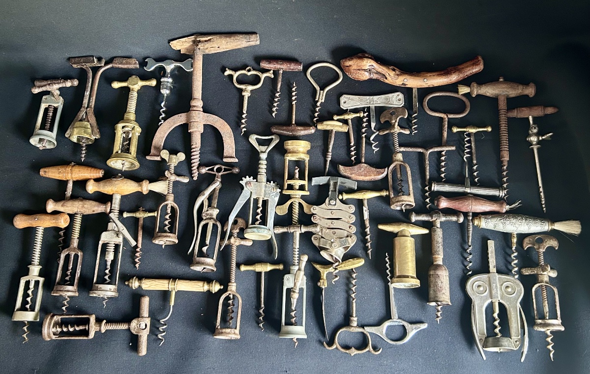 Collection Of Antique Corkscrews 