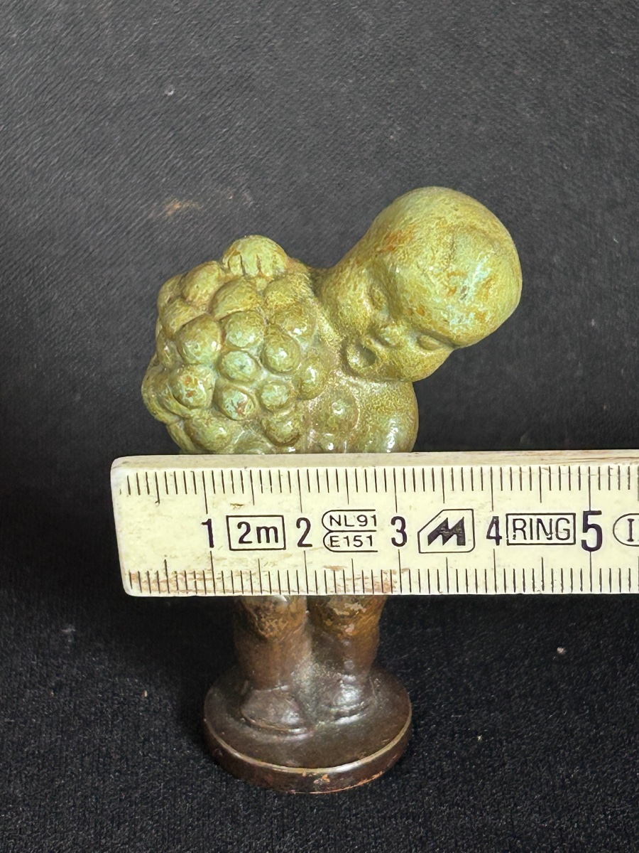 19th-century Patinated Bronze Seal -photo-4