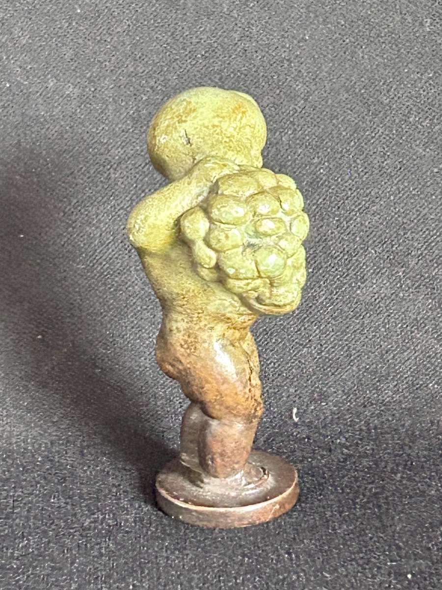 19th-century Patinated Bronze Seal -photo-2