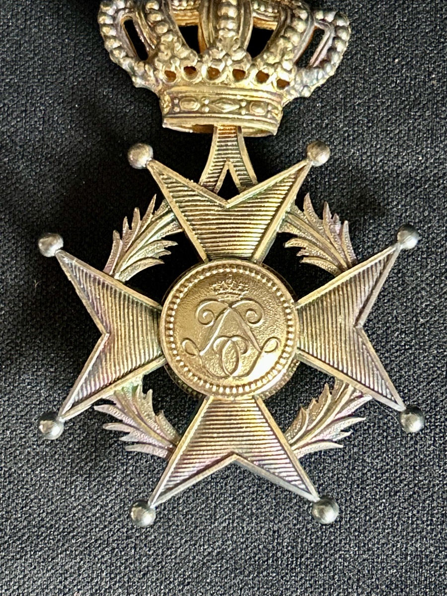 Médaille de Chevalier de l’ordre de Léopold II-photo-2