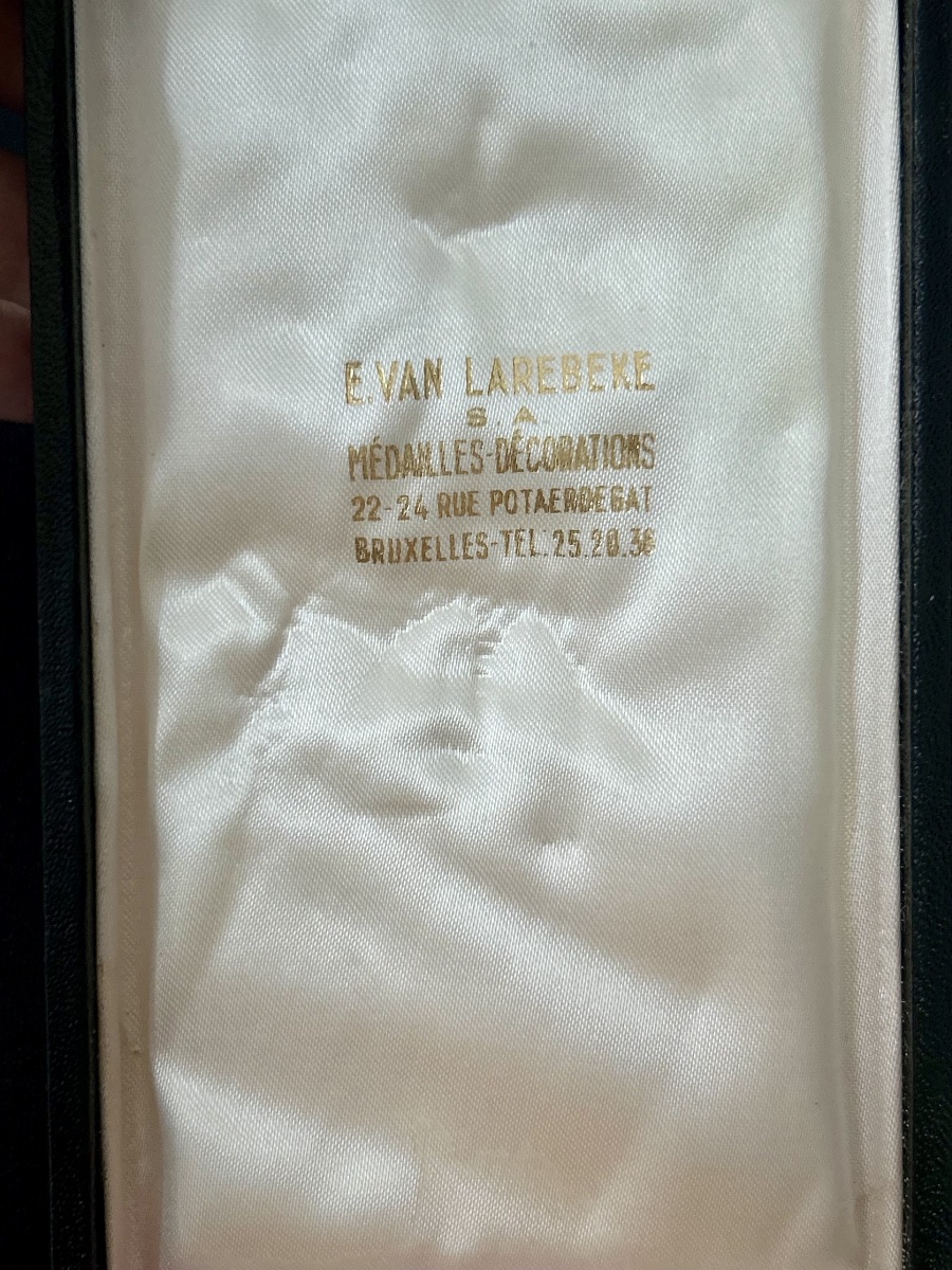 Médaille de Chevalier de l’ordre de Léopold II-photo-5