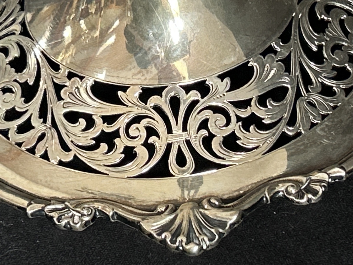 Candélabre hongrois art nouveau en argent massif-photo-7