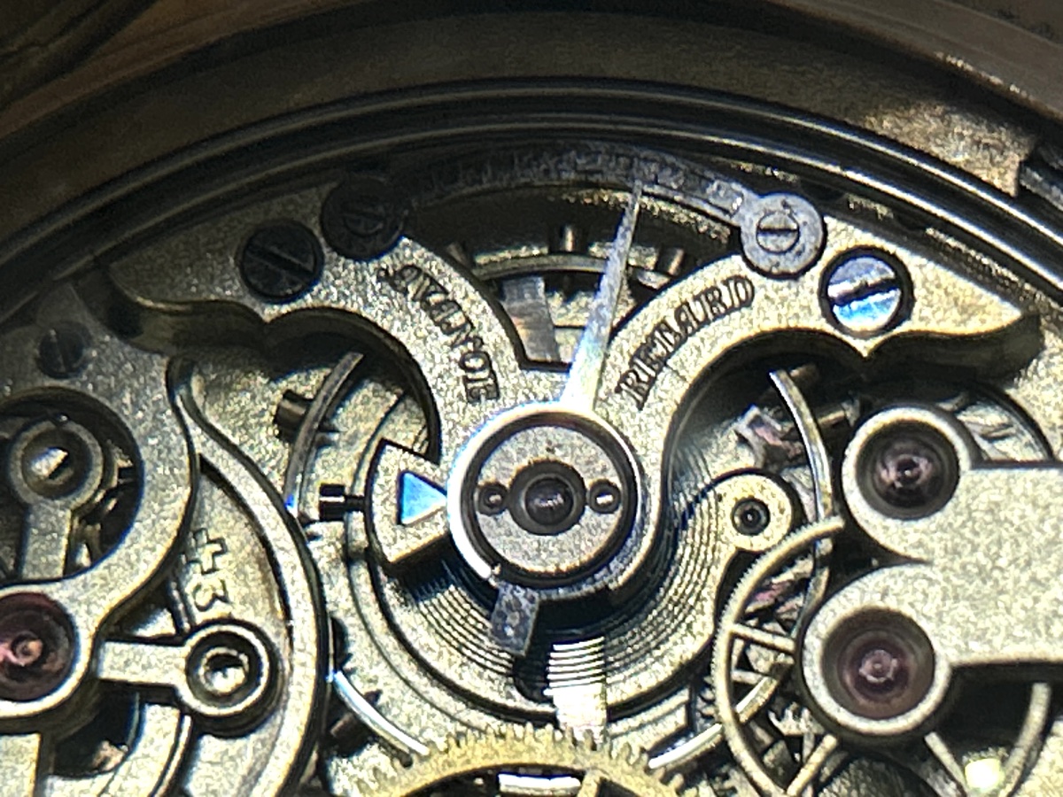 The Phare Triple Calendar Repeater Pocket Watch In Rose Gold -photo-2