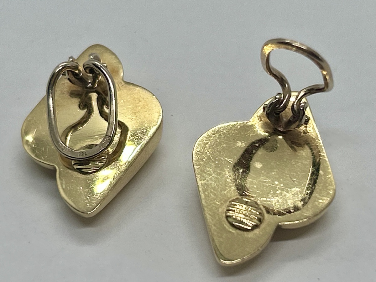 18-karat Gold Clip-on Earrings -photo-5