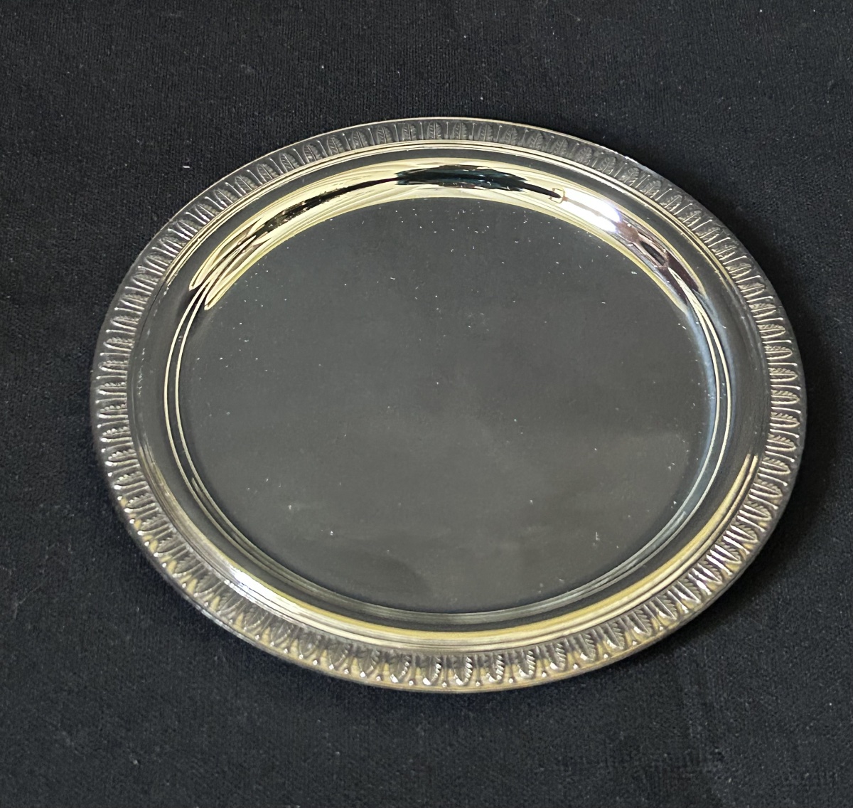 Christofle, Malmaison-style Bread Plate In Silver-plated Metal -photo-1