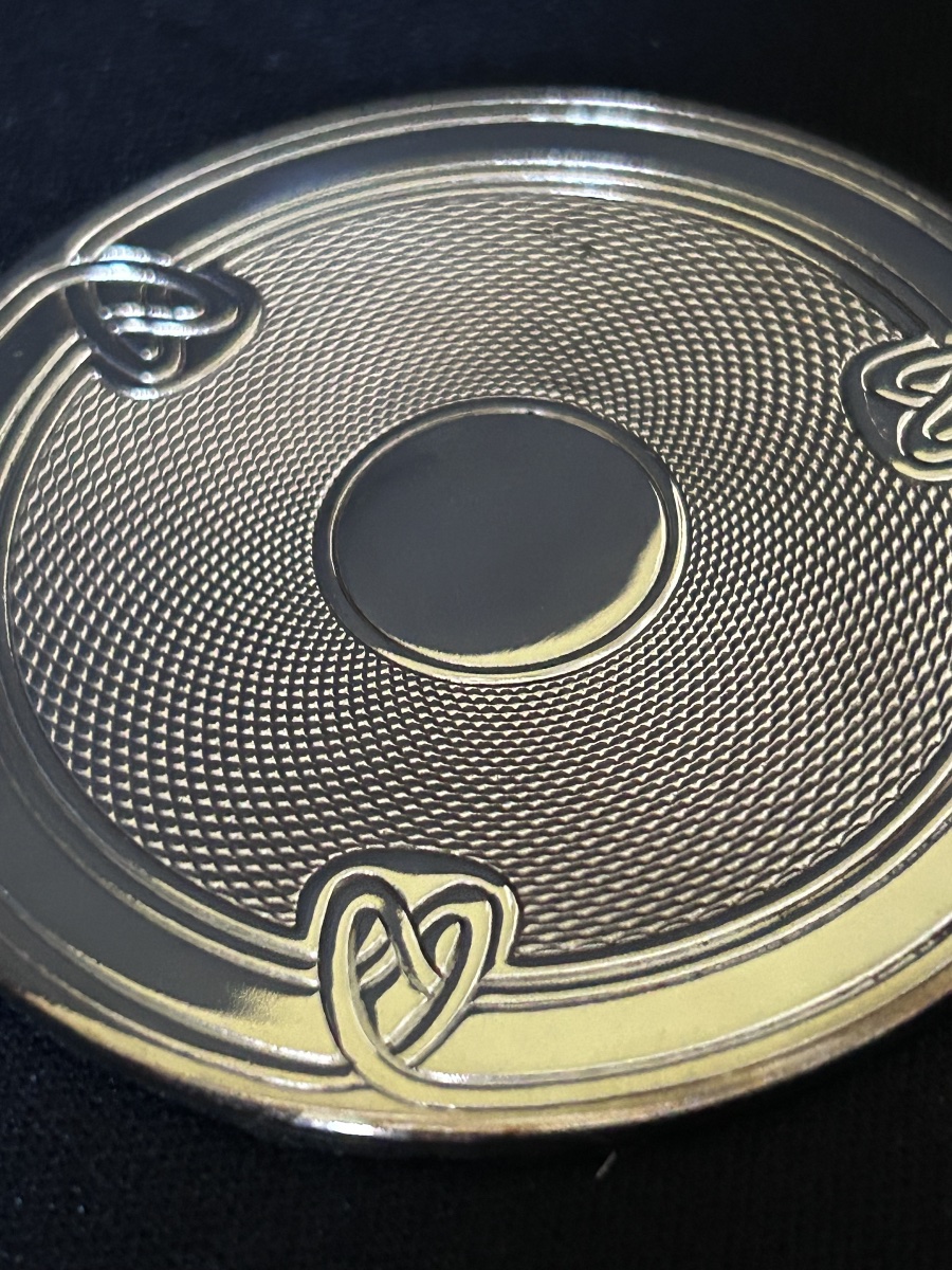 Christofle, 4 Louis Philippe-style Coasters -photo-2
