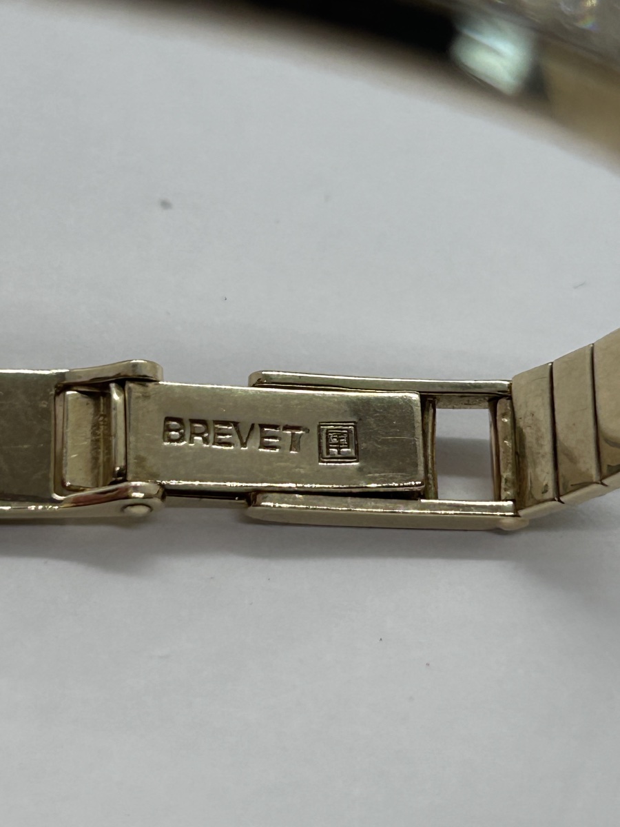 Longines, montre femme art déco en or 18k et brillants -photo-2