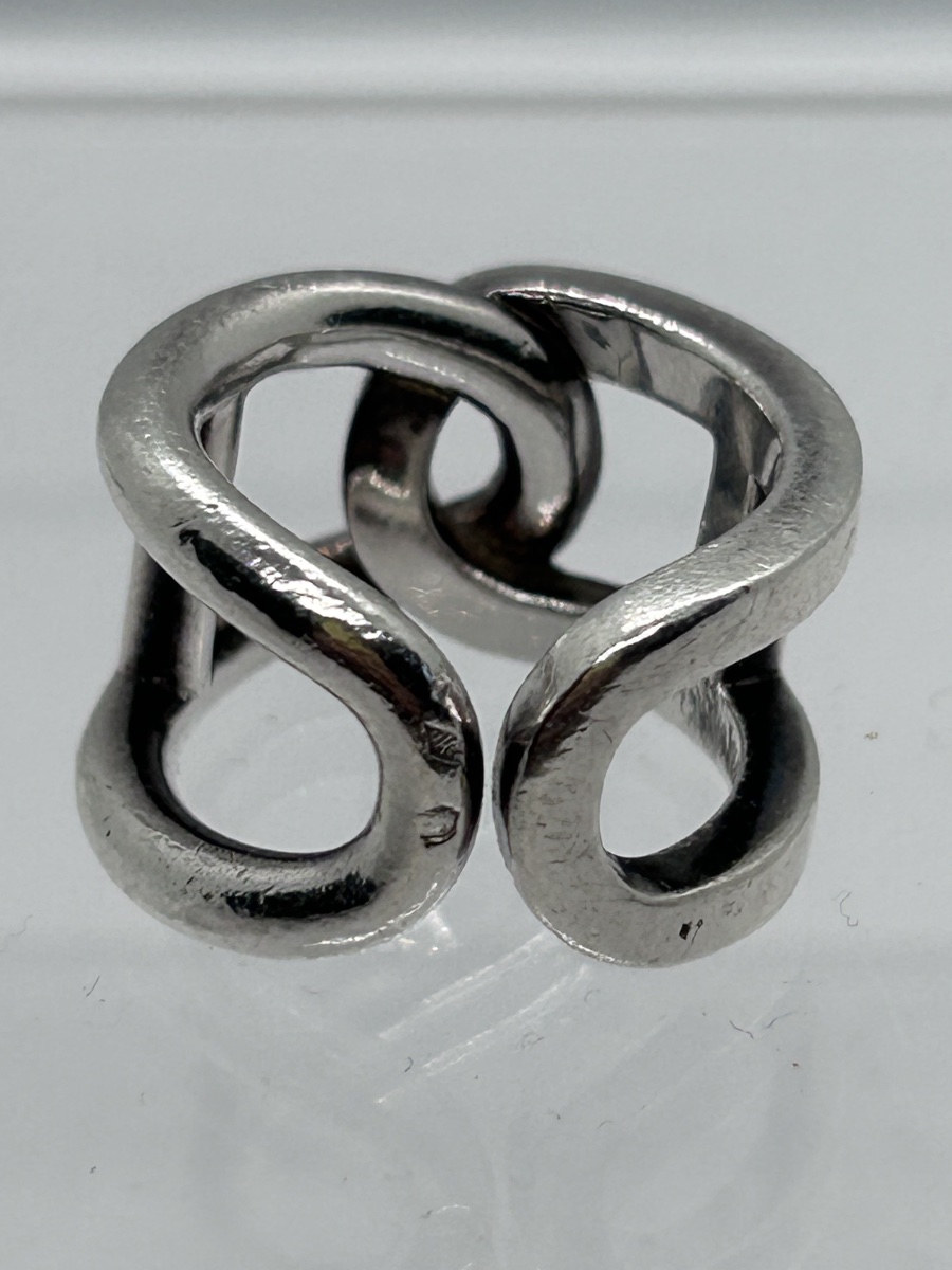 Hermès, bague Cythère en argent massif -photo-1