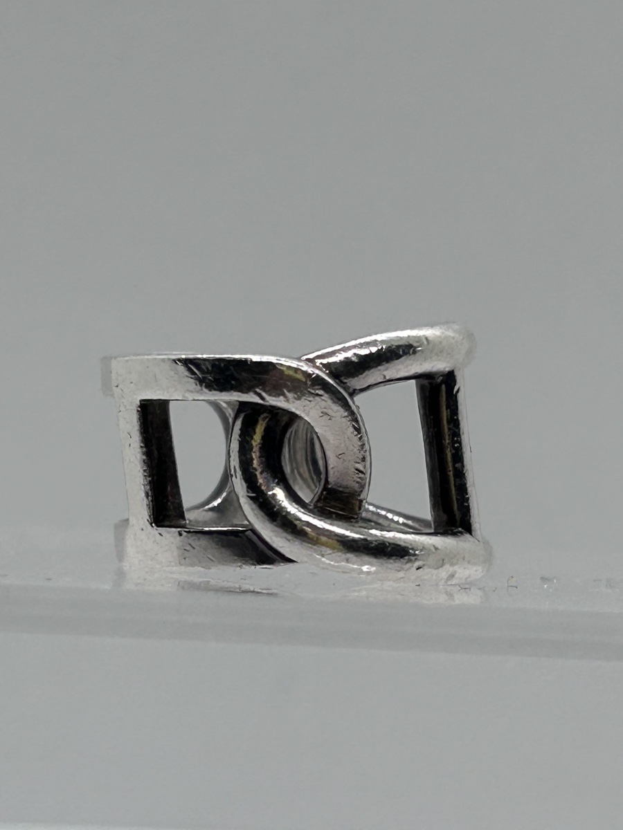 Hermès, bague Cythère en argent massif -photo-5