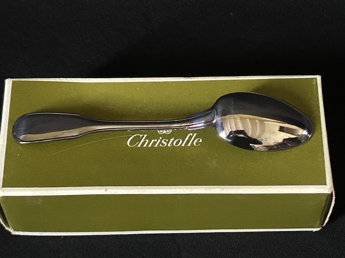 Christofle, lot de 12 cuillères à café Versailles -photo-5