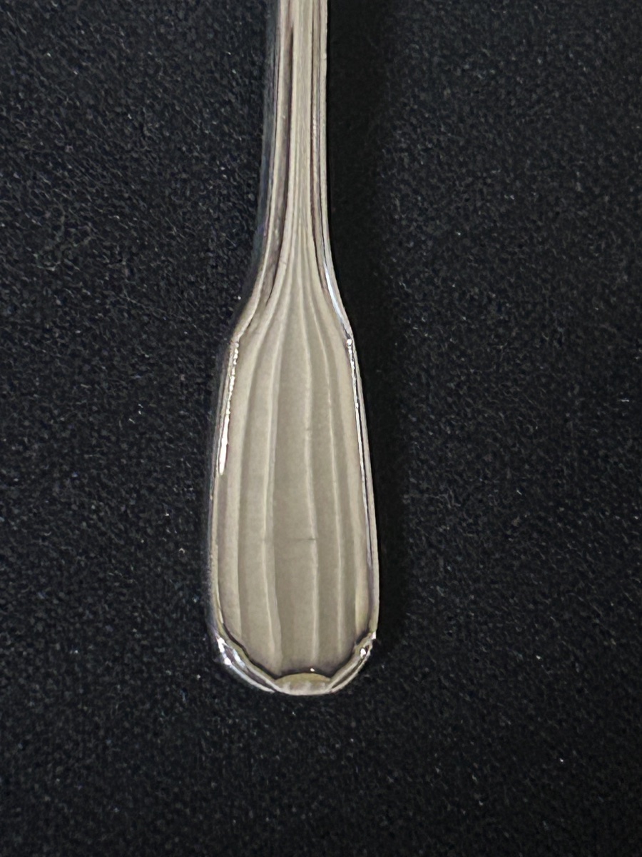 Christofle, Set Of 12 Versailles Mocha Spoons -photo-2