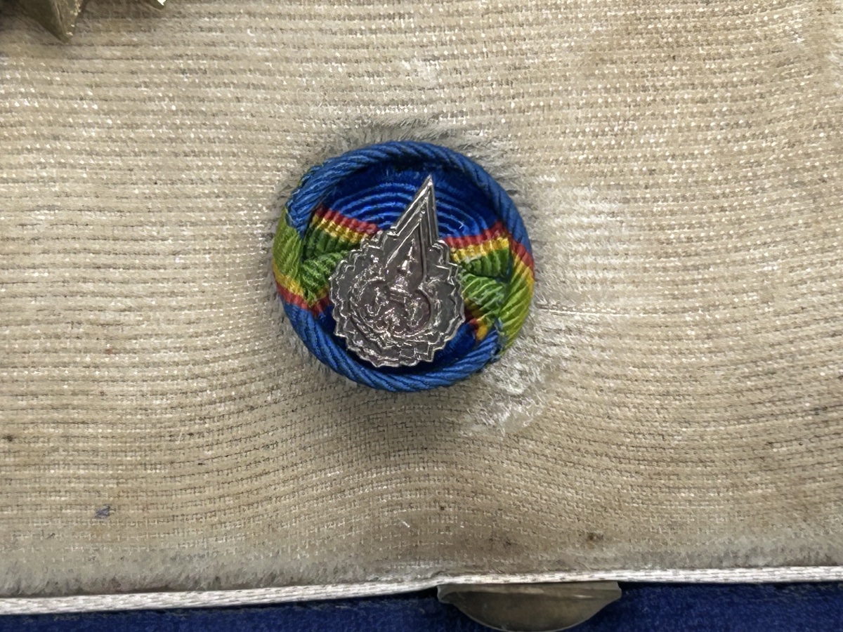 Coffret d’insignes de l’ordre de la couronne de Thaïlande-photo-1