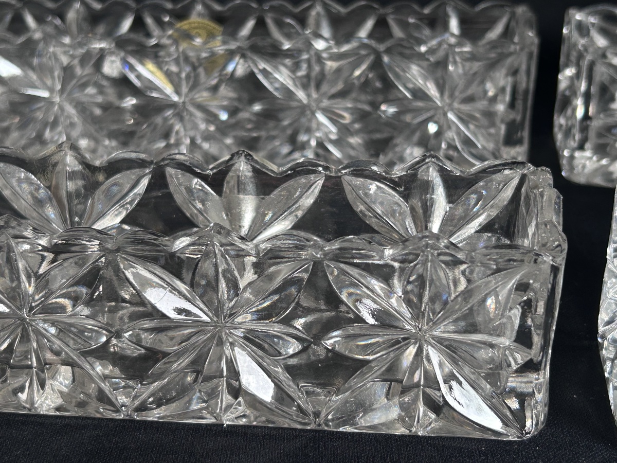 Val Saint Lambert, Crystal Table Runner -photo-2