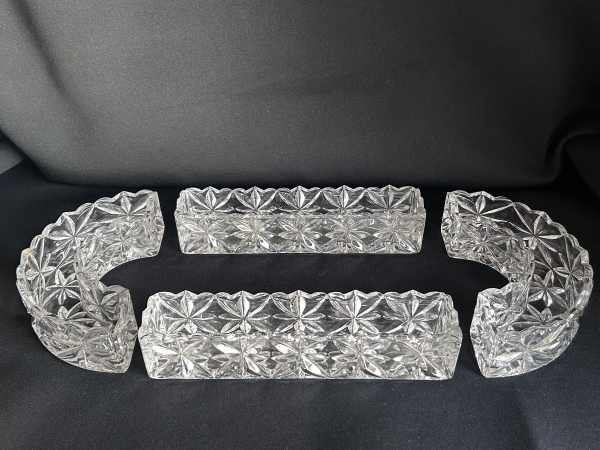 Val Saint Lambert, Crystal Table Runner -photo-4