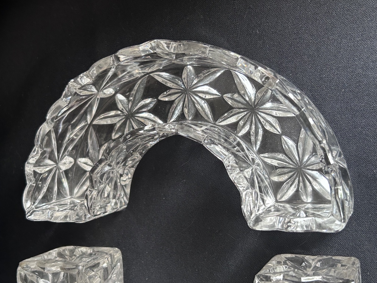 Val Saint Lambert, Crystal Table Runner -photo-5