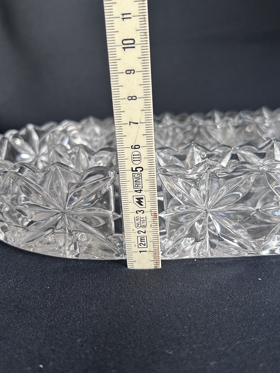 Val Saint Lambert, Crystal Table Runner -photo-6