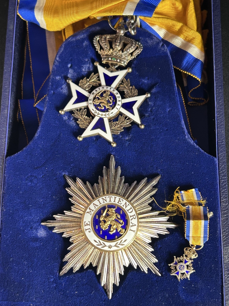 Coffret de Grand-Croix de l’ordre d’Orange-Nassau, Pays-bas-photo-3