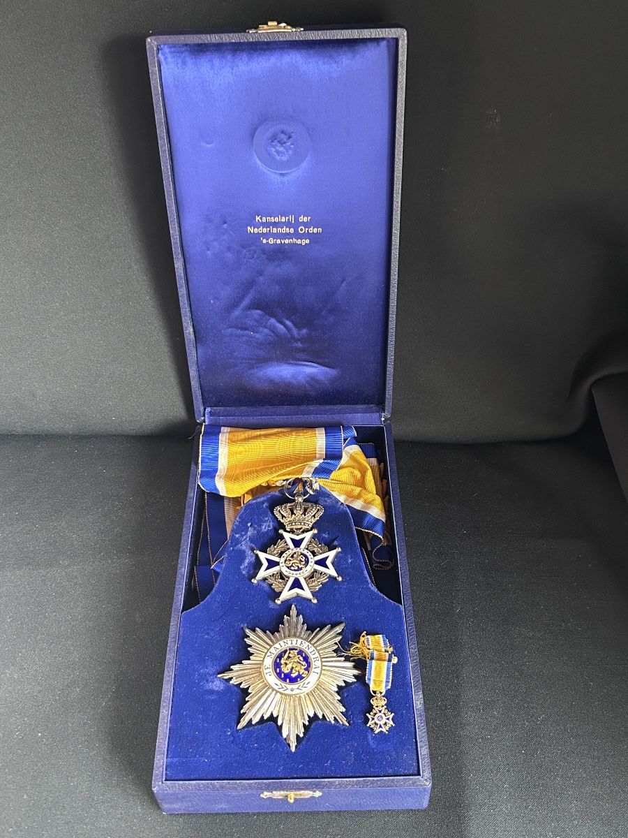 Coffret de Grand-Croix de l’ordre d’Orange-Nassau, Pays-bas-photo-4