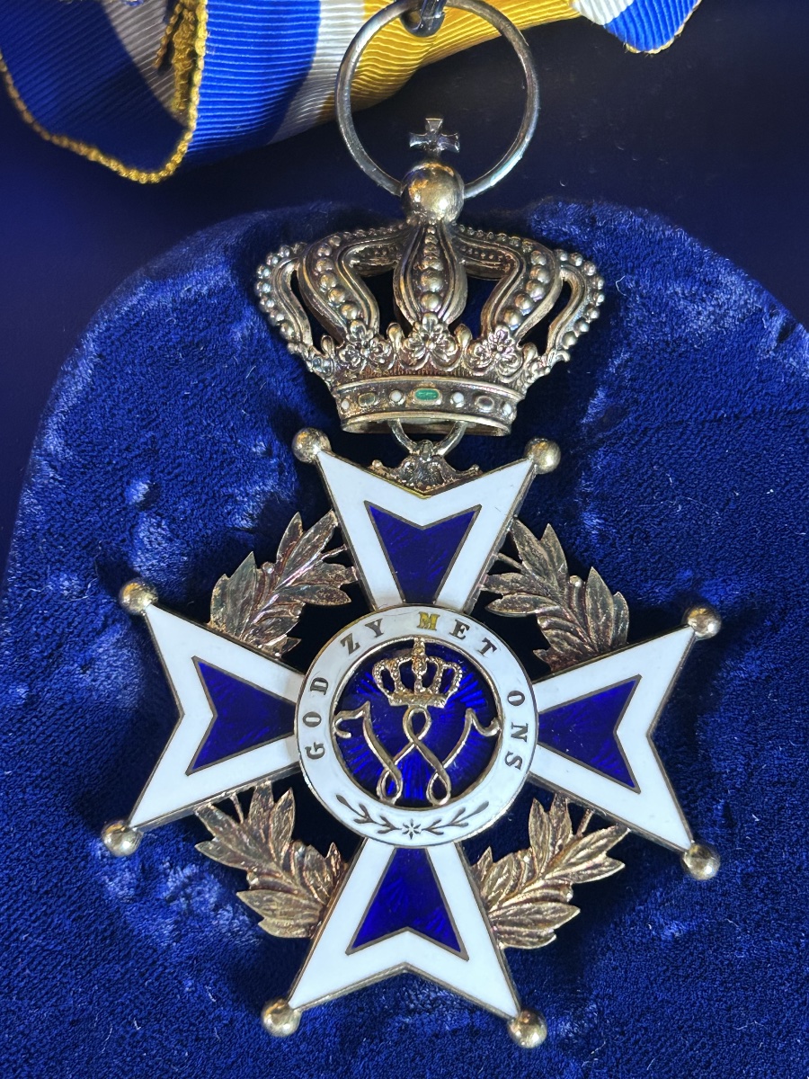 Coffret de Grand-Croix de l’ordre d’Orange-Nassau, Pays-bas-photo-4