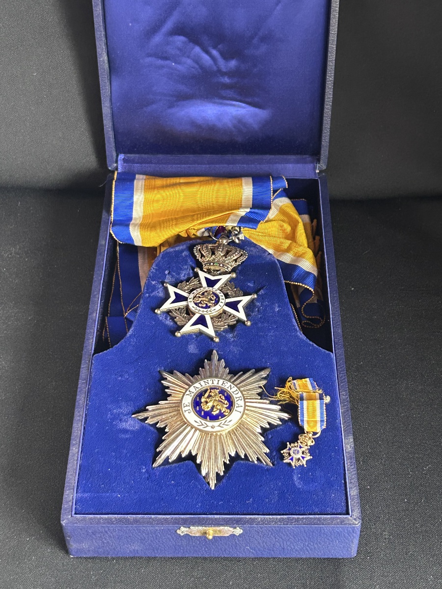 Coffret de Grand-Croix de l’ordre d’Orange-Nassau, Pays-bas