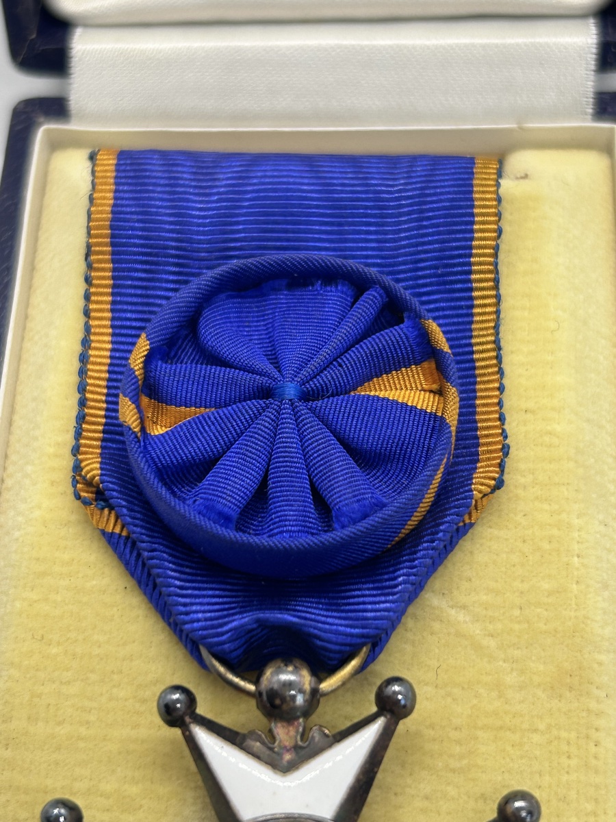 Lot de 3 décorations de l’ordre du mérite d’Adolphe de Nassau, grand Duché de Luxembourg -photo-4