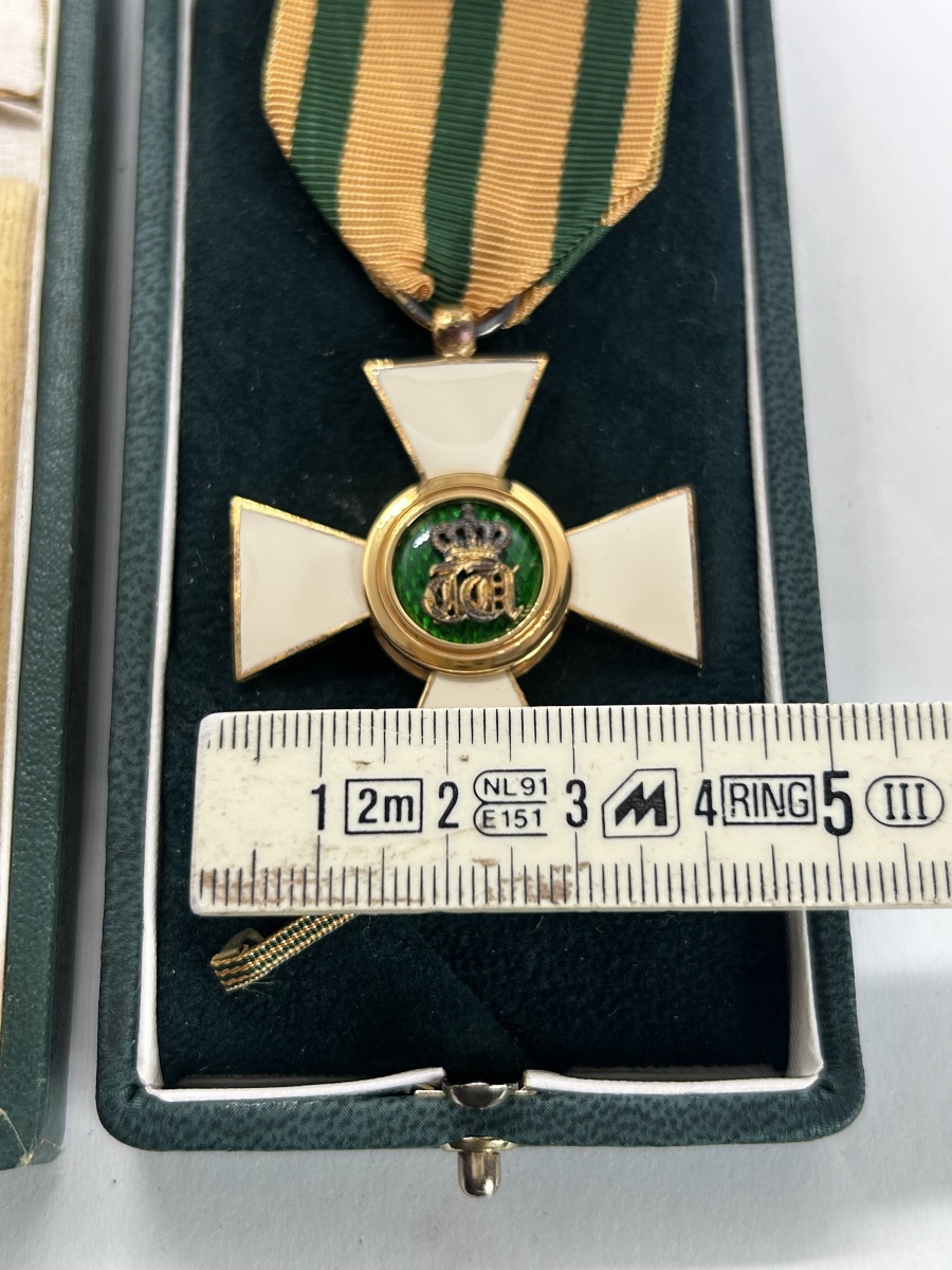 Set Of 3 Decorations Of The Order Of The Oak Crown, Luxembourg -photo-6