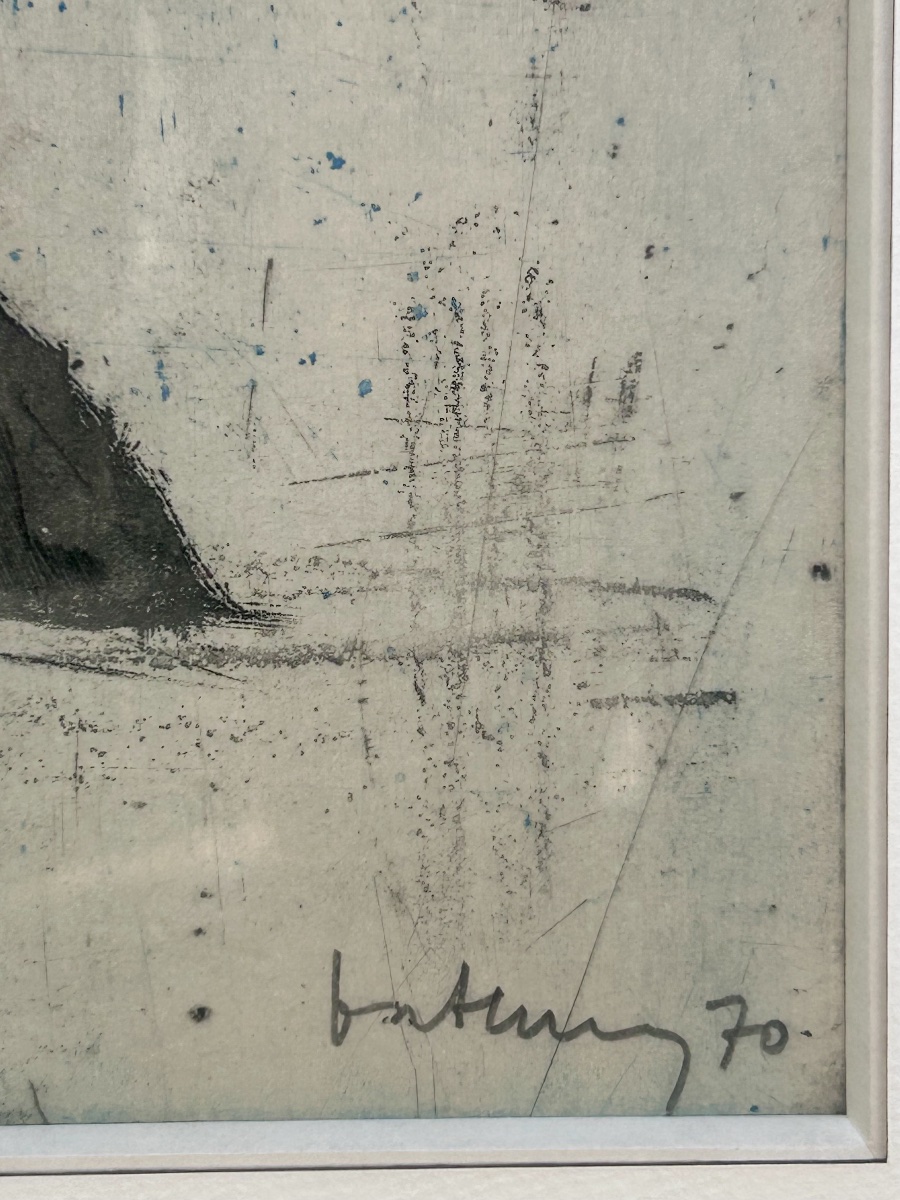 R. Bertemes, Abstract Color Lithograph -photo-4