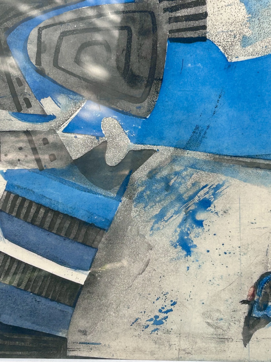 R. Bertemes, Abstract Color Lithograph -photo-6