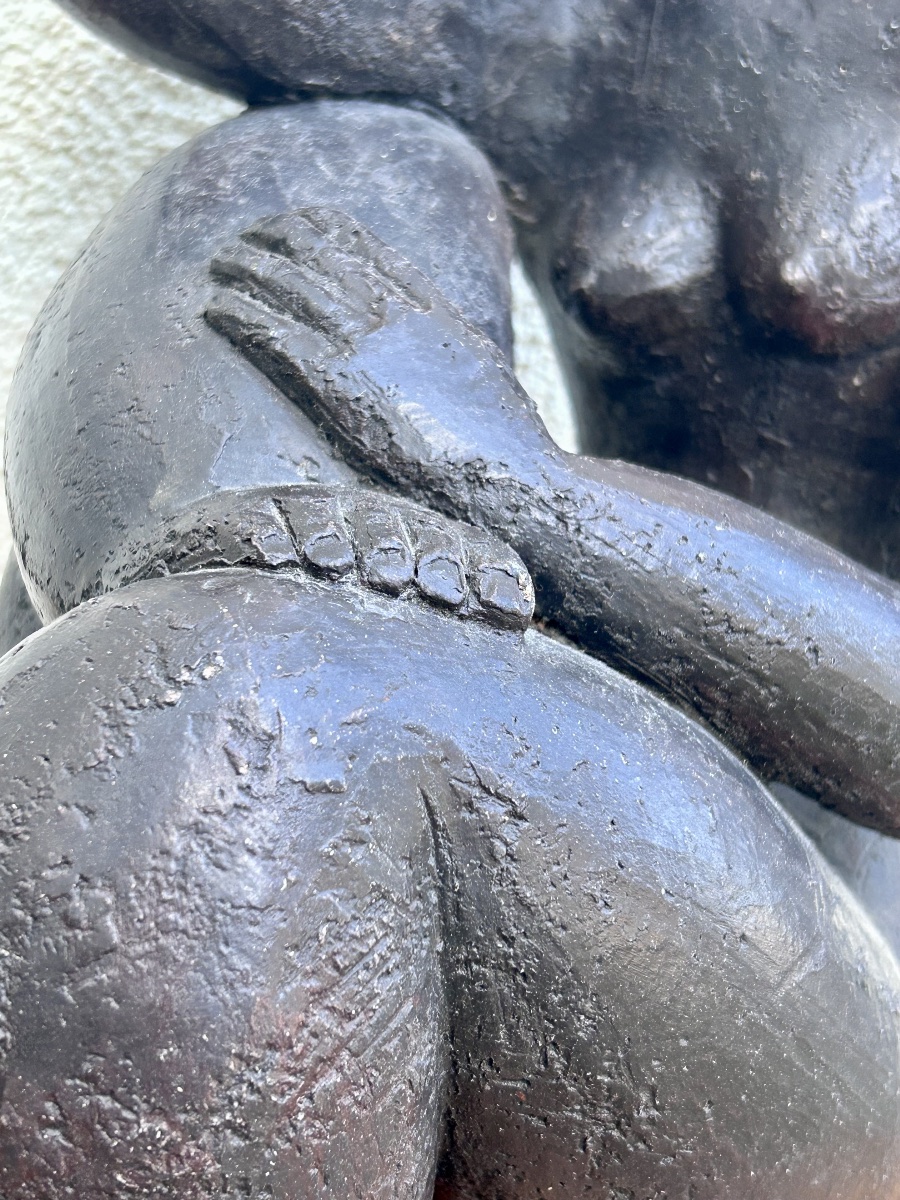 M. Siffredi, sculpture en terre cuite patinée -photo-5