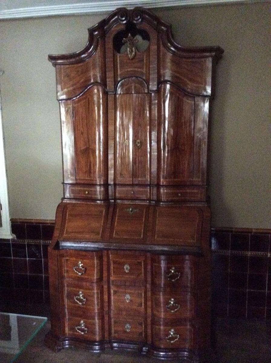 Scriban Italian Rosewood Secretary