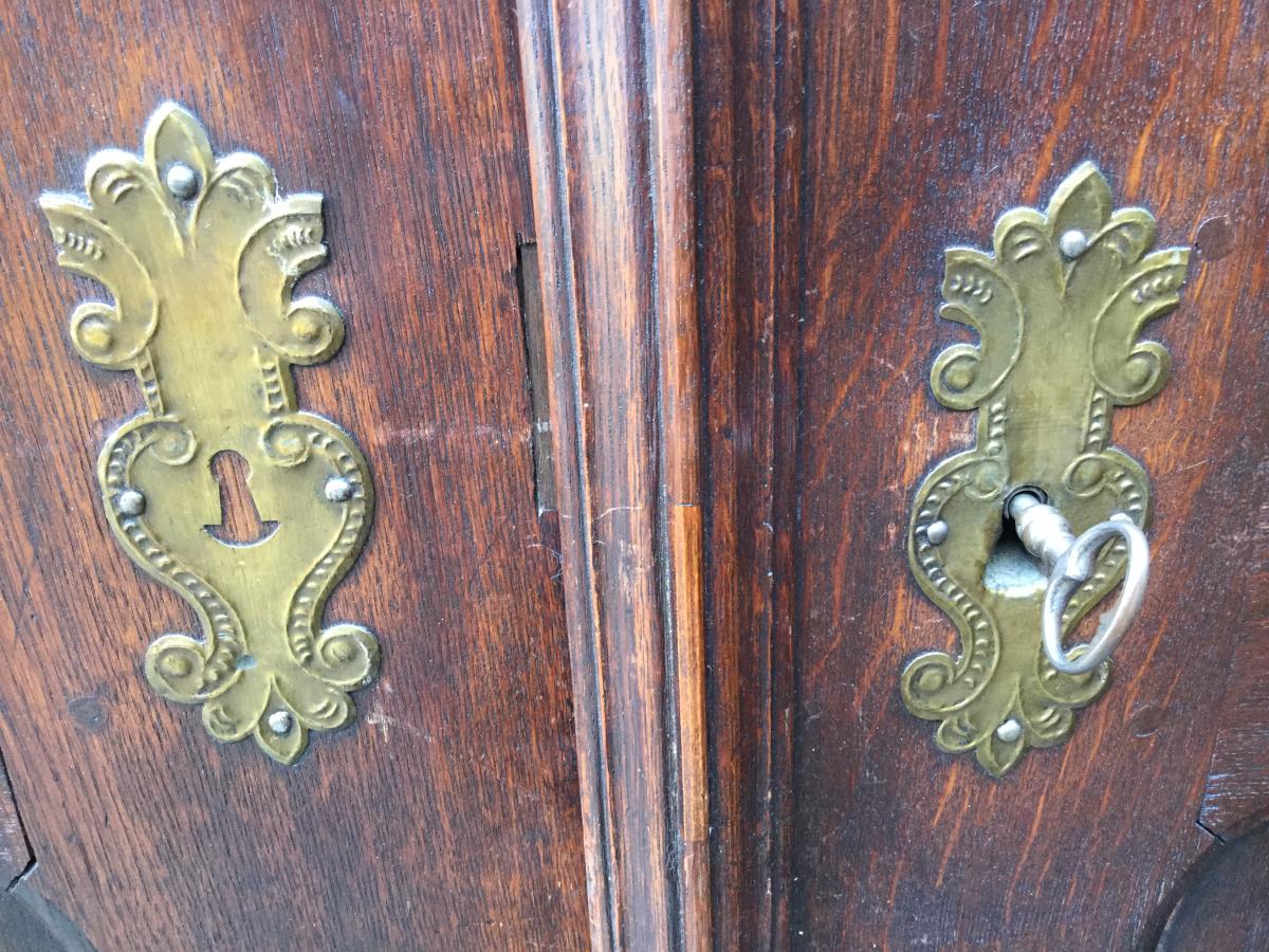 Importante armoire baroque de château à 8 portes-photo-1