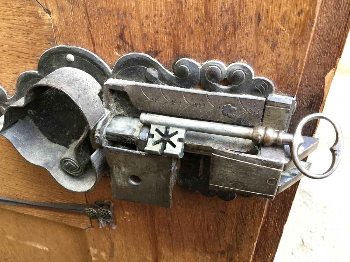 Importante armoire baroque de château à 8 portes-photo-3