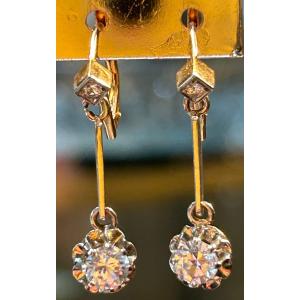 Pair Of Gold Earrings