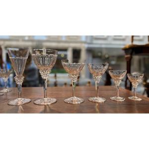 Lot de verres en cristal