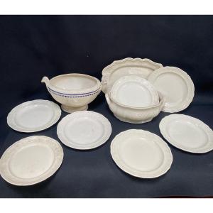Lot Of Boch Earthenware In Luxembourg 