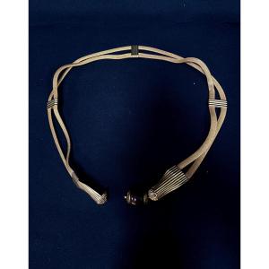 Vintage Gold Metal Belt