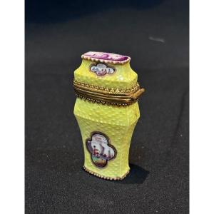 Helena Wolfsohn Boite à Epingle Style Meissen 19ème siècle