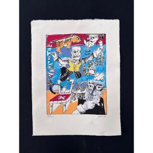 Lithograph Isabelle Welter Luxembourg 34/250