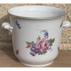 Hutschenreuther, cache pot en porcelaine fine 