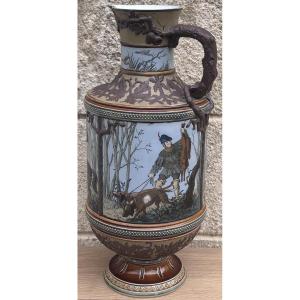 Villeroy & Boch Mettlach, vase en grés émaillé Christian Warth