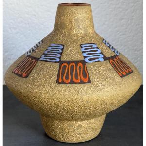 Gmundner Autriche, vase en céramique émaillée