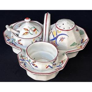 Huttensteinach, Art Deco Porcelain Condiment Dish