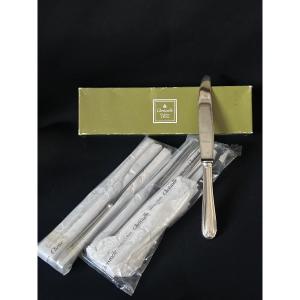 Christofle, Set Of 12 Marot Table Knives