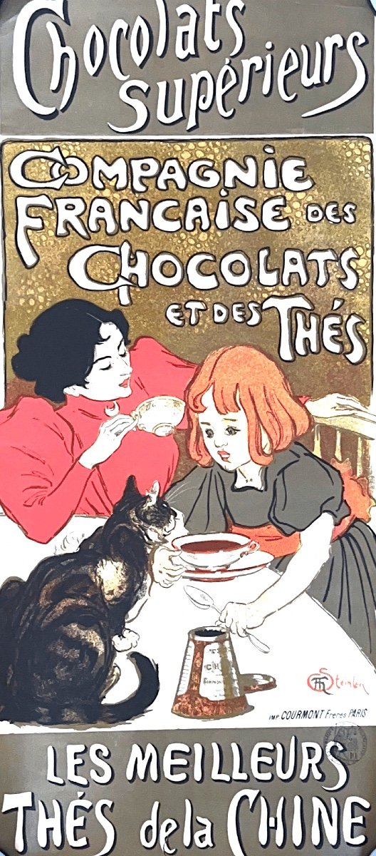 Compagnie Française Des Chocolats Et Des Thés - Steinlen