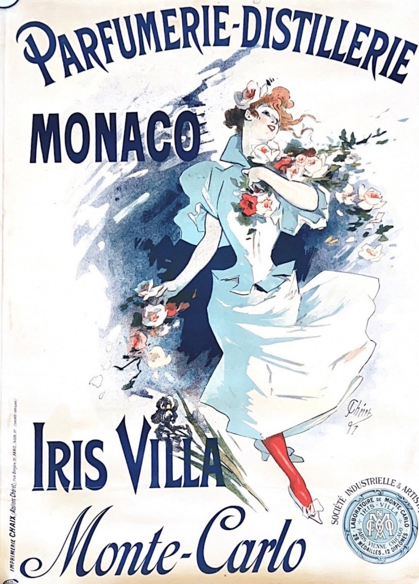 Parfumerie Distillerie "iris Villa" - Jules Chéret