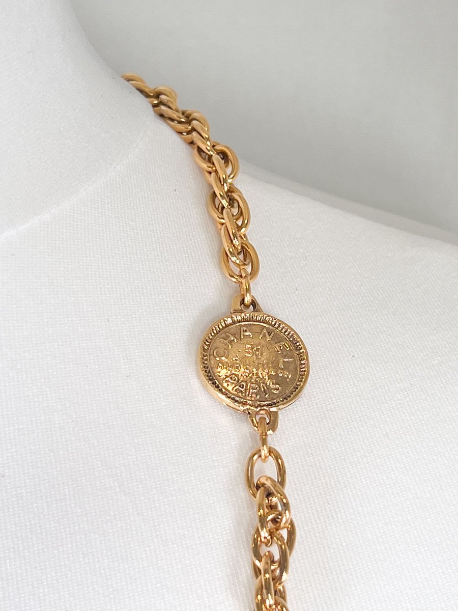 Chanel Vintage Long Necklace "31 Rue Cambon"-photo-2
