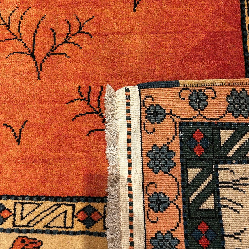 Turkish Wool Carpet With Dinosaur Design, 347 X 255 Cm-photo-1