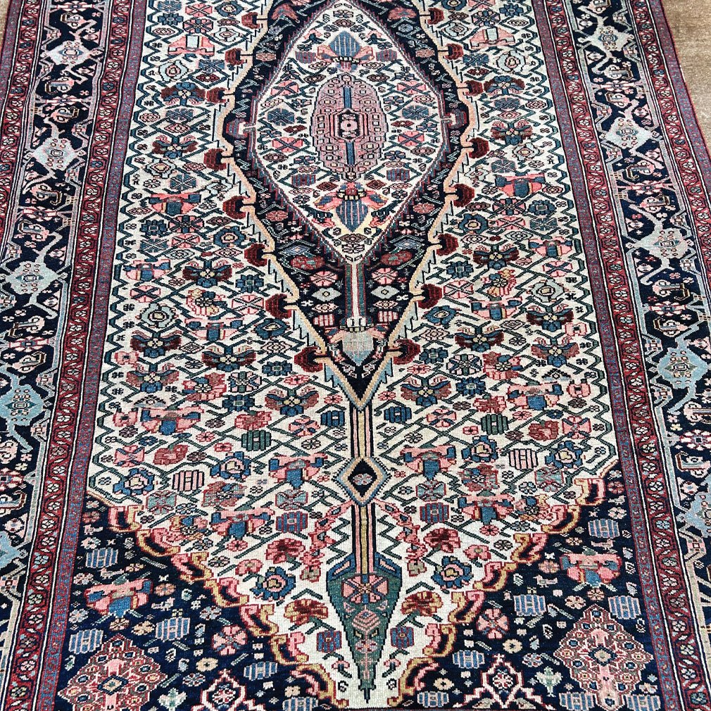 Tapis ancien persan Sarab | 80 Ans | Laine | 340 x 215 cm-photo-3