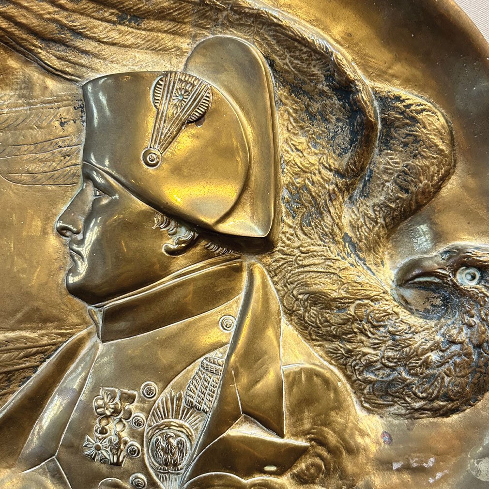Relief Of Napoleon I, Signed By Ch. Desvergnes-photo-4