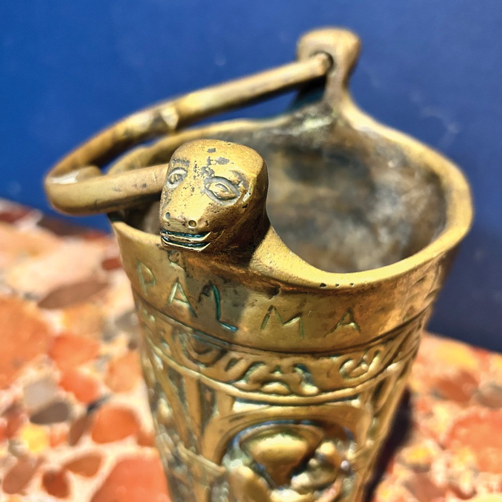 Bronze Holy Water Bucket, Model 1551-photo-4